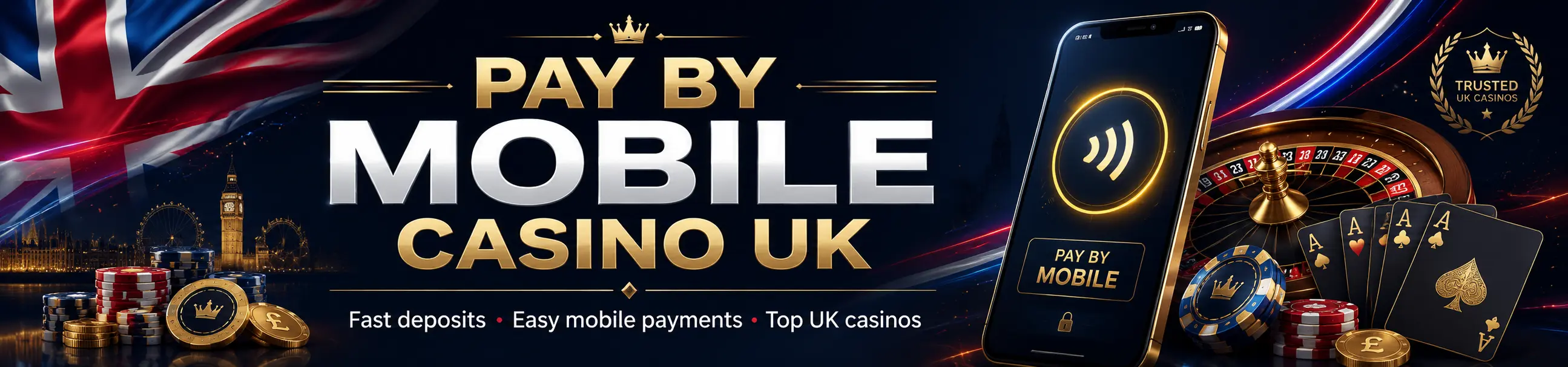 Pay by mobile casino United Kingdom